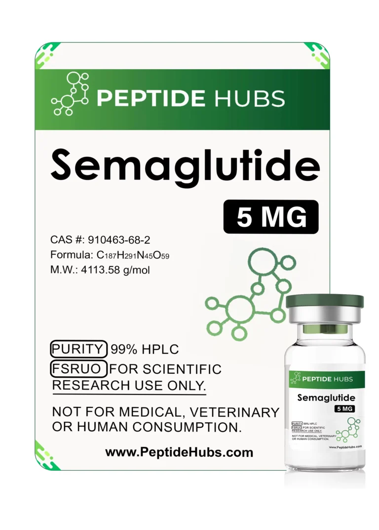 Semaglutide 5 mg Vial by peptide Hubs