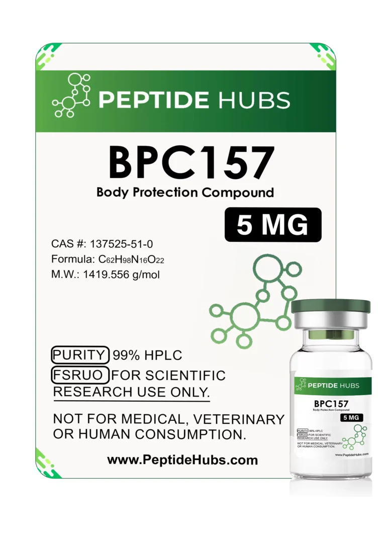 BPC 157 5 mg Vial by peptide Hubs