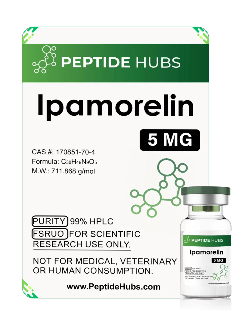 Ipamorelin 5 mg Vial by peptide Hubs