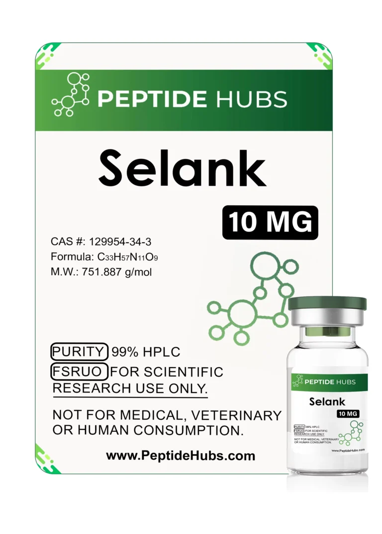 Selank 10 mg Vial by peptide Hubs