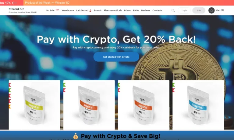 Steroid.biz Website