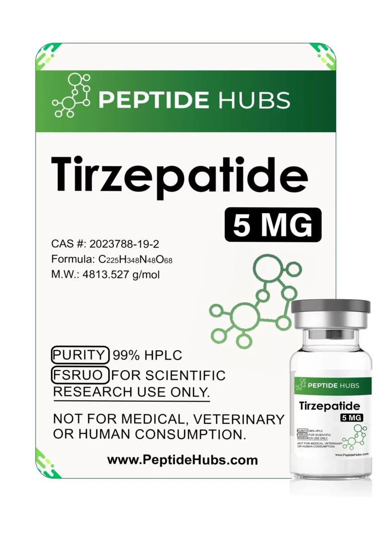 Tirzep 5 mg Vial by peptide Hubs